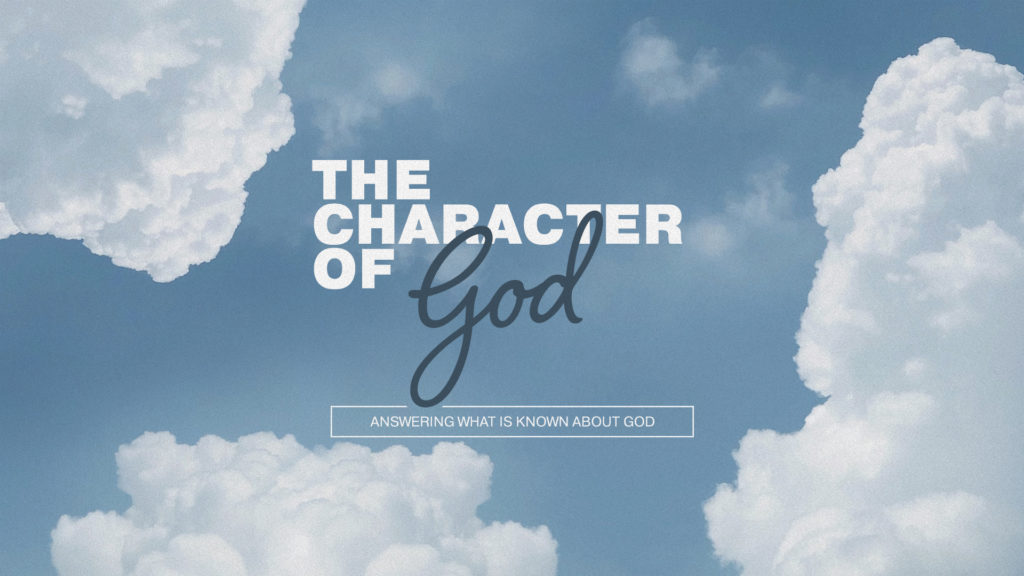 The Character of God – Immanence