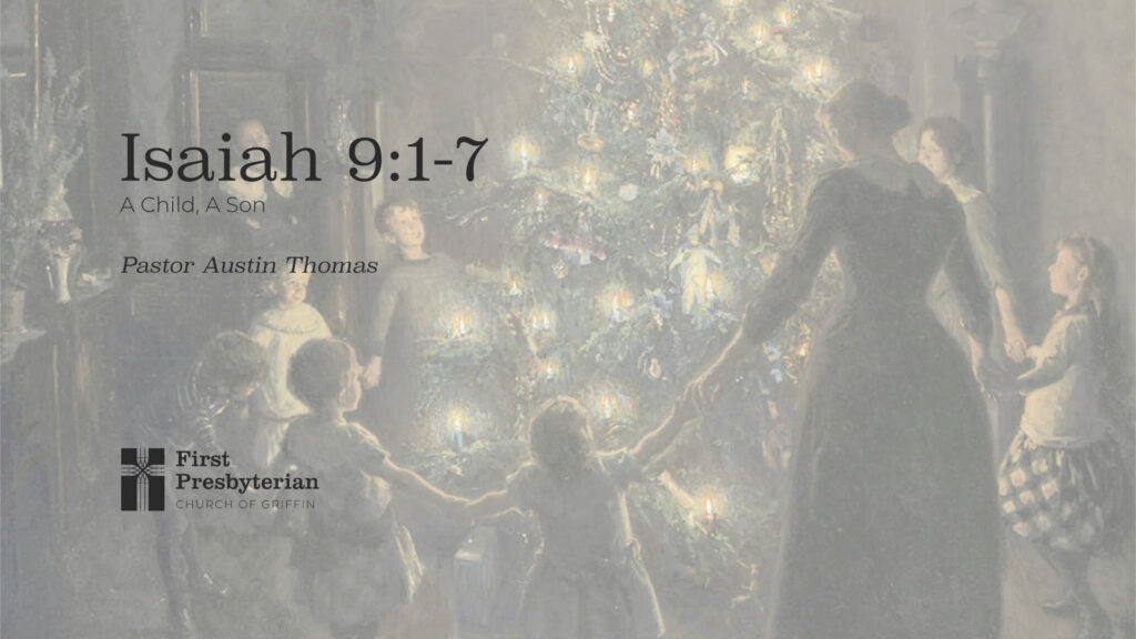 Advent 2024 – A Child, A Son